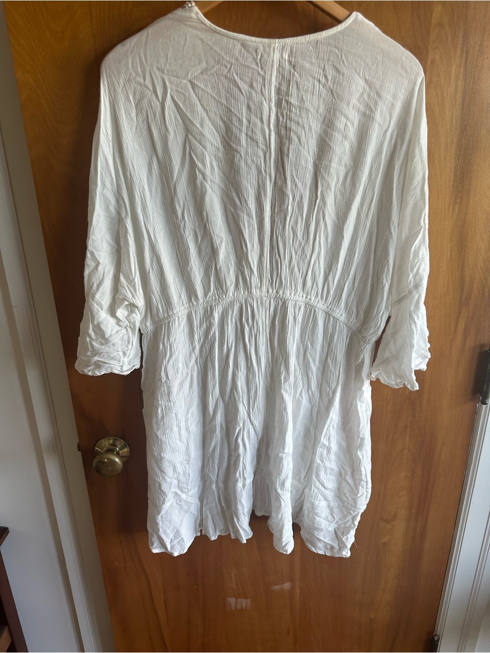 Maurices White Lace Trim Swim Coverup - Picture 3 of 5